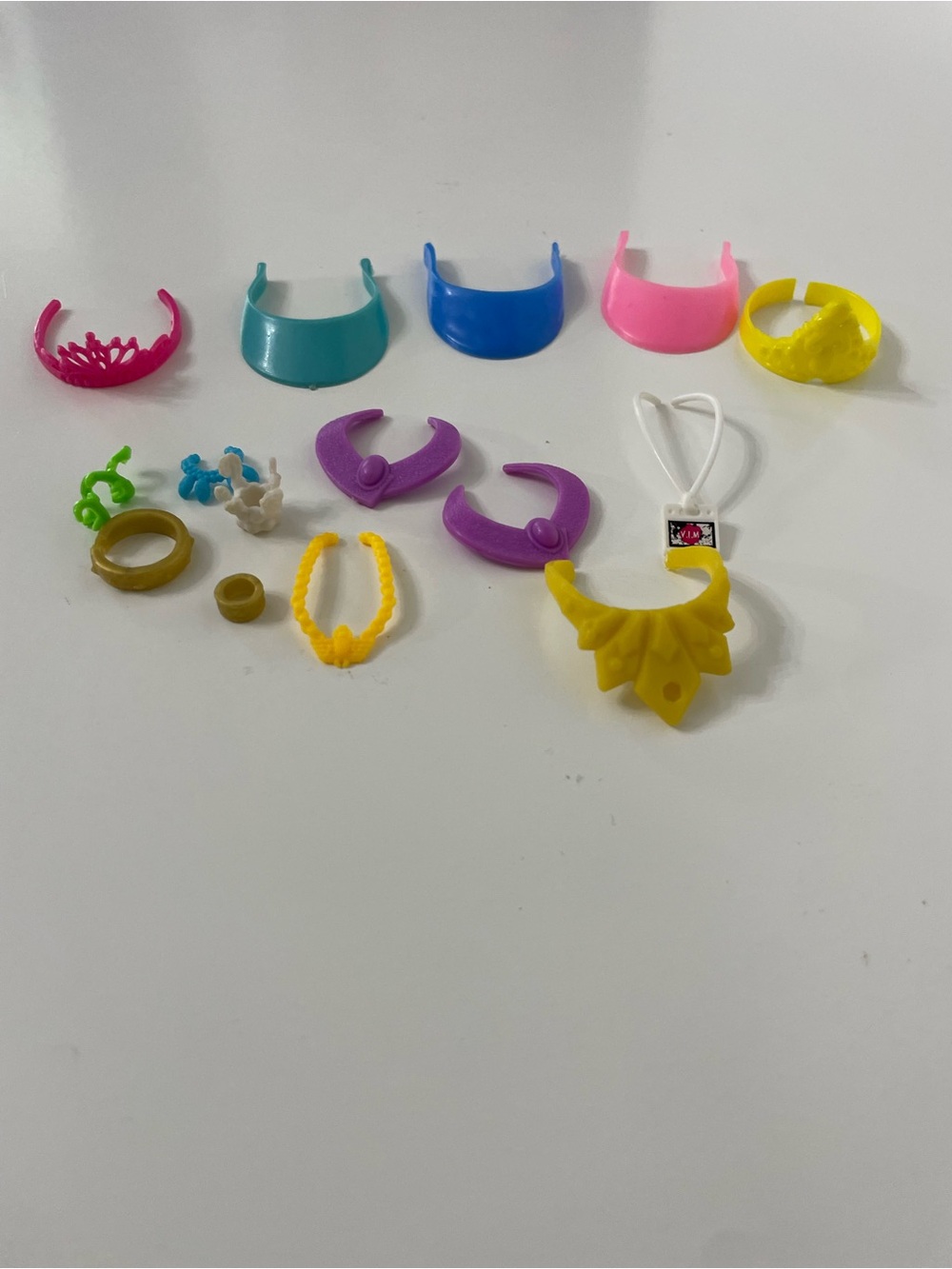Mattell VTG Barbie Doll Jewelry Hat Crown Accessories Necklace Collectible Toys